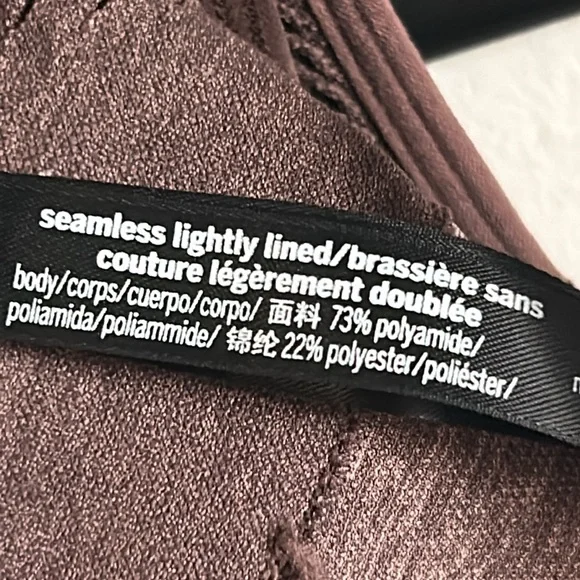 VS PINK SEAMLESS LIGHTLY LINED ATHLETIC SPORTS WORKOUT BRA - Picture 10 of 12